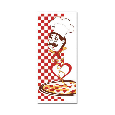 BUSTE PORTAPOSATE DECORO LOVE PIZZA 