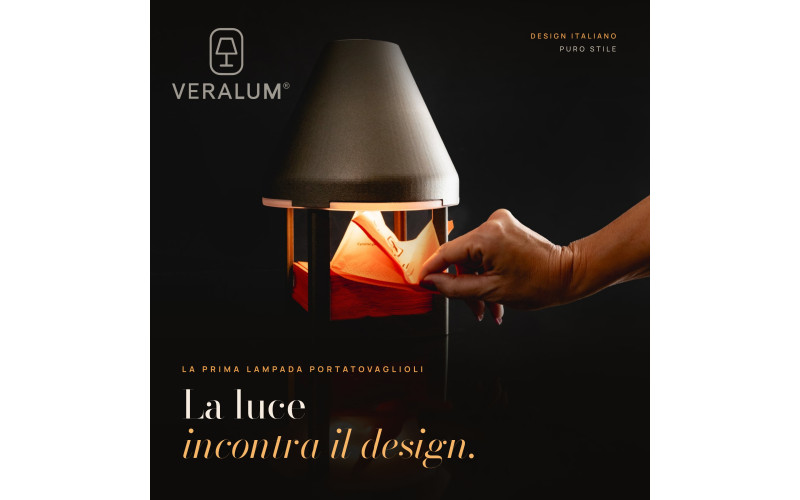 VERALUM - La prima lampada portatovaglioli